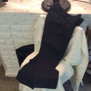 Ann Taylor Loft Trouser Jeans Capri Cut Off Size 4